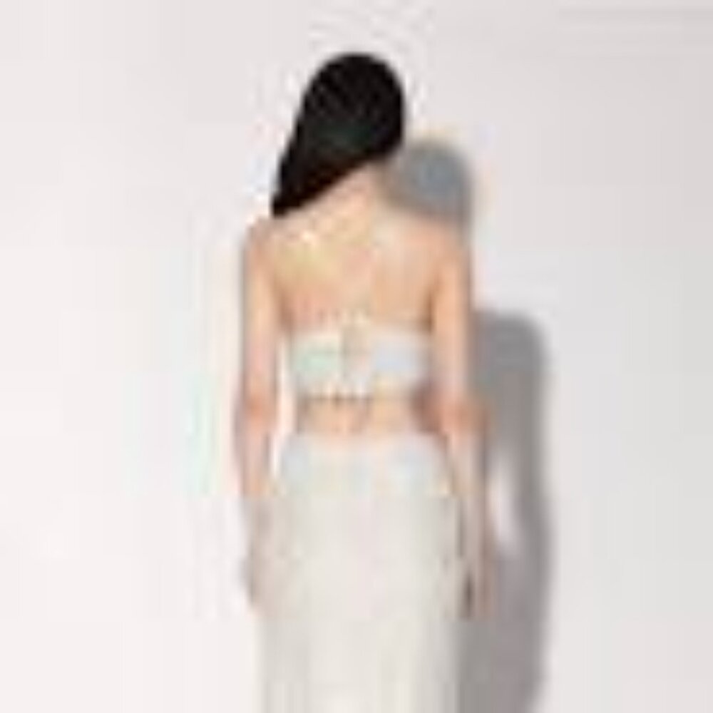 37 -NWT-WALTER BAKER CRISTA ICE SEQUIN SKIRT - Picture 5 of 6